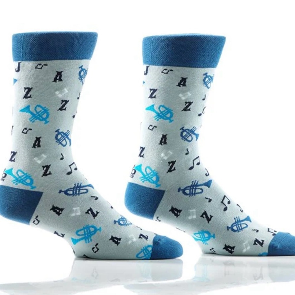 Yo Sox Men’s Music Theme Socks New with Tags